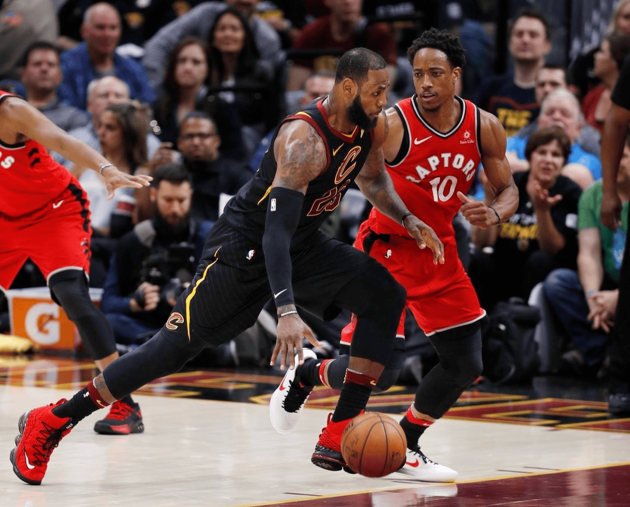 虎扑- 詹姆斯受到的防守强度 